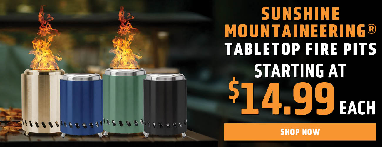 Sunshine Mountaineering Fire Pits